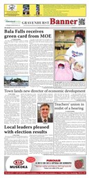 Gravenhurst Banner January 30 2013