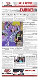Bracebridge Examiner May 1 2013