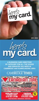 Heres My Card 2011