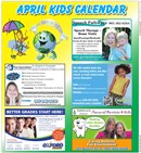 Kids Calendar April 2013