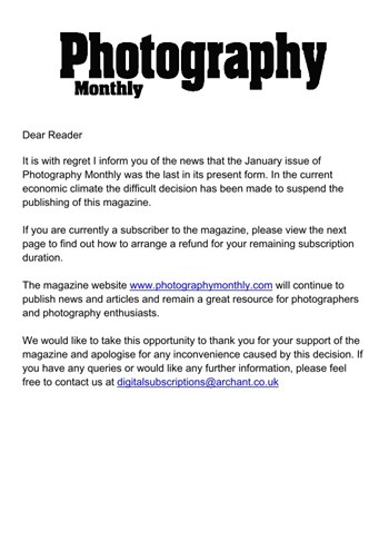 Photography Monthly magazine