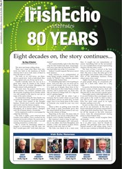 Irish Echo - 80 Years