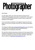 Professional Photographer Digital Subscription