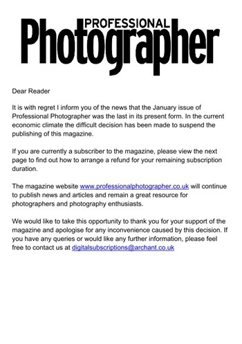 Professional Photographer magazine