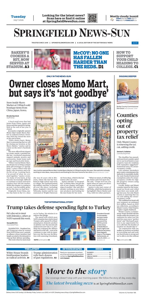 Springfield News-Sun ePaper