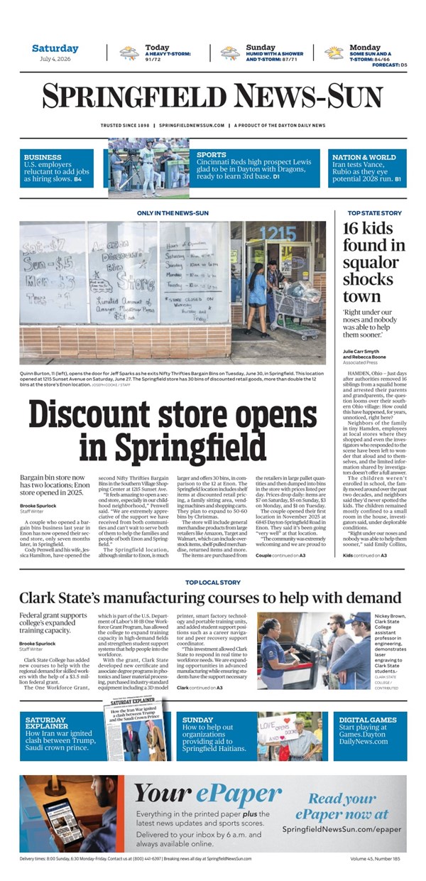 Springfield News-Sun ePaper