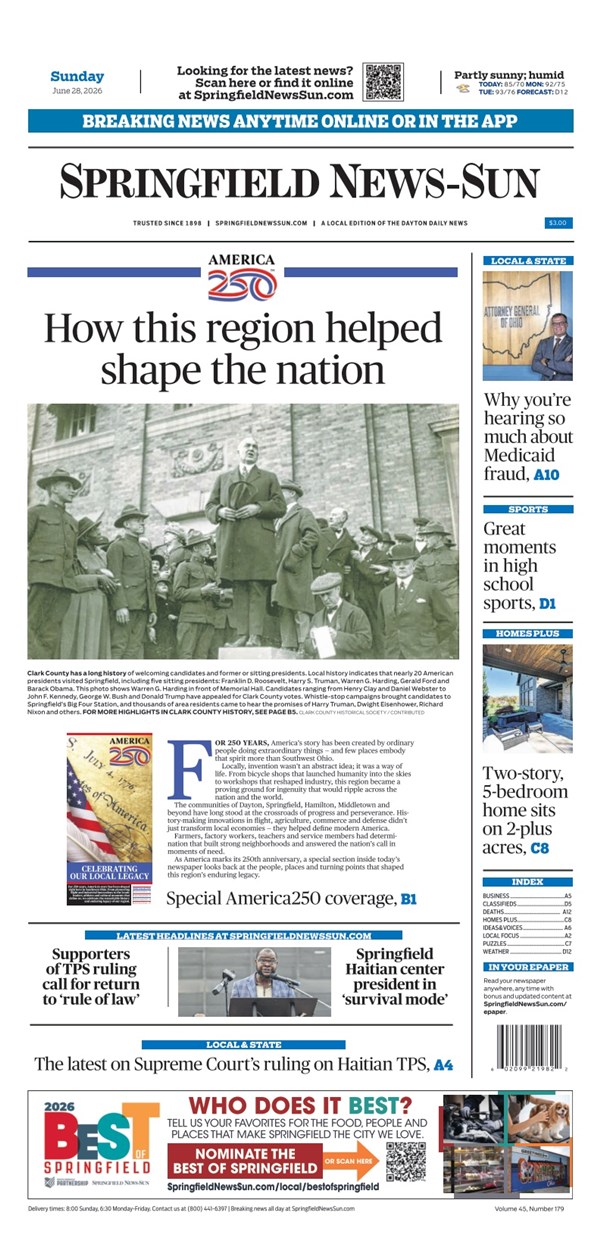 Springfield News-Sun ePaper