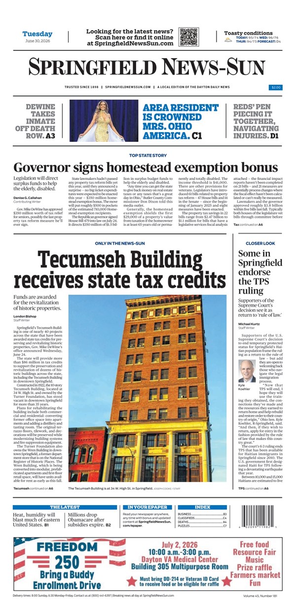 Springfield News-Sun ePaper
