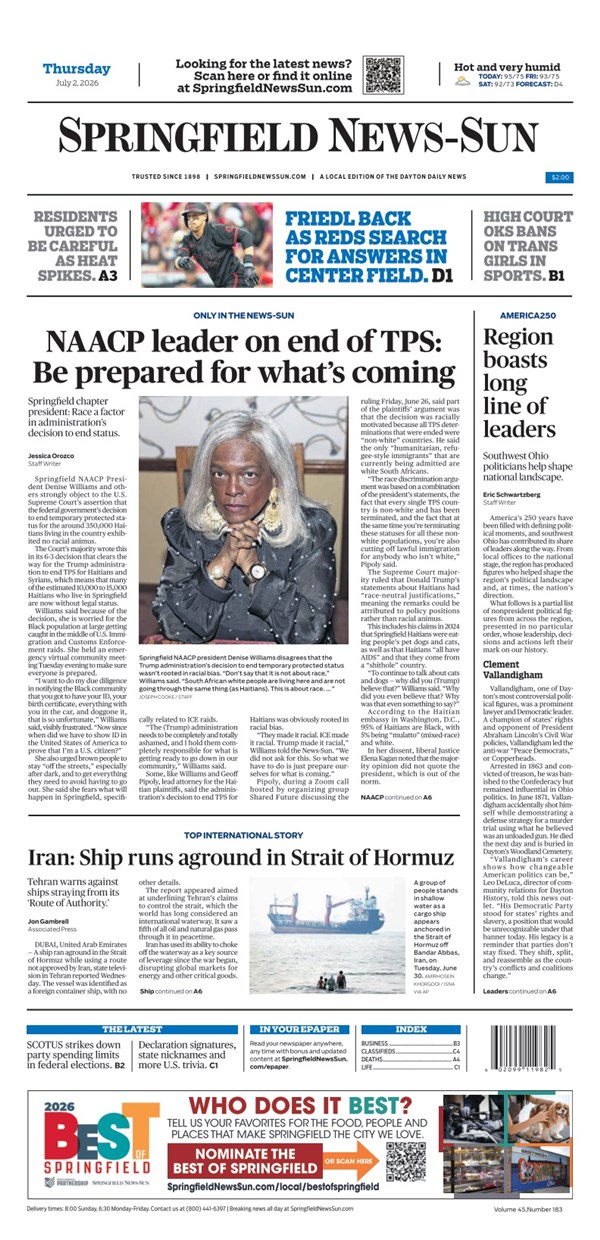 Springfield News-Sun ePaper