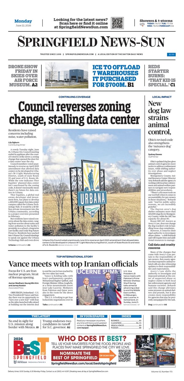 Springfield News-Sun ePaper