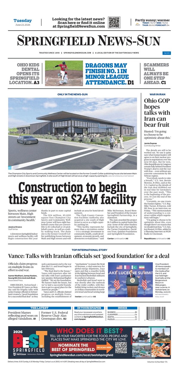 Springfield News-Sun ePaper