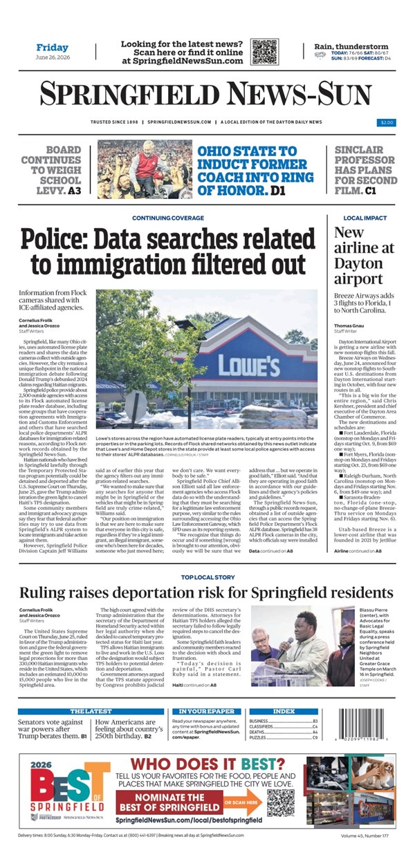 Springfield News-Sun ePaper