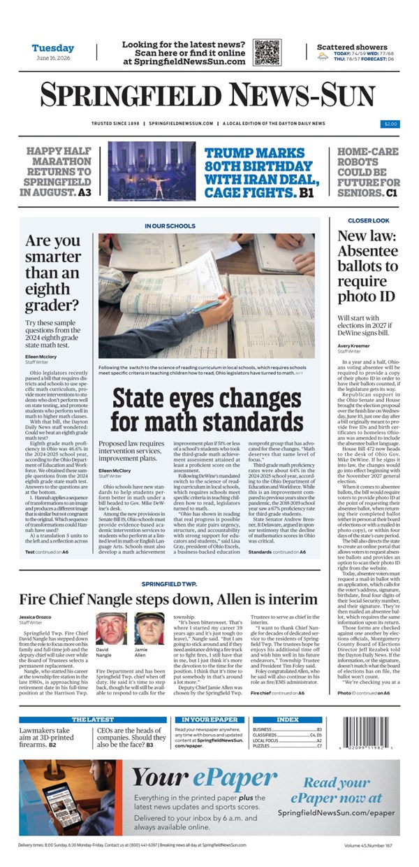 Springfield News-Sun ePaper