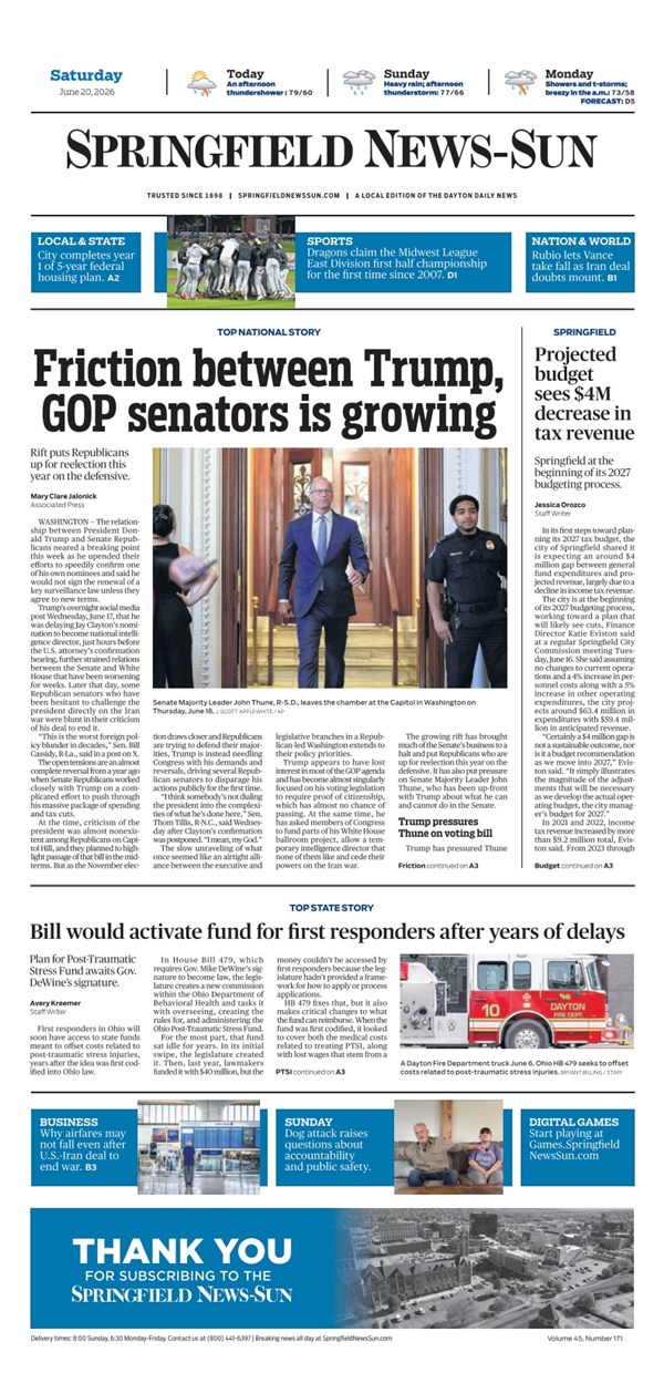 Springfield News-Sun ePaper