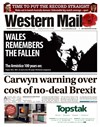 Western Mail 10/11/2018