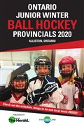 Ontario Junior Winter Ball Hockey Provincials Program