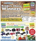 2016 Readers' Choice Winners