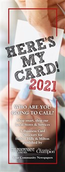Heres My Card 2021